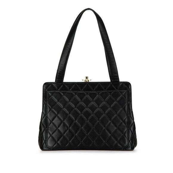 Chanel Caviar Skin Coco Mark Tote Bag - Picture 1 of 6